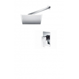 С квадратными верхним душем